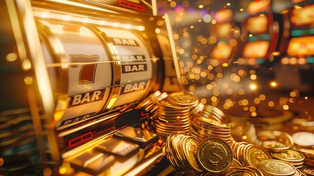 Antarmuka permainan Golden Toad di platform yototo dengan simbol dan tombol putar